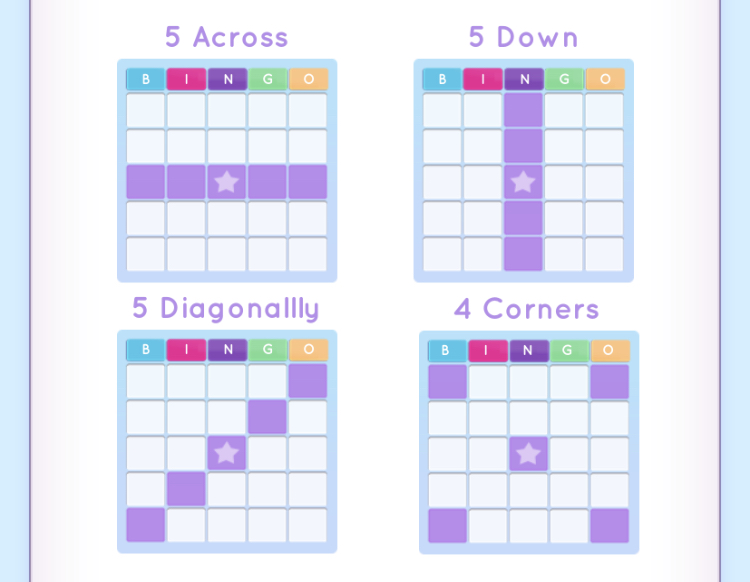 Blackout Blitz bingo types